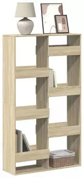 vidaXL B&uuml;cherregal 100x33x175cm Sonoma-Eiche Holzwerkstoff (3309404)