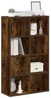 vidaXL B&uuml;cherregal R&auml;uchereiche 60x24x101,5 cm Holzwerkstoff