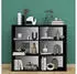 Coemo Delta-3 Standregal MDF 3 Fächer, 65x25x110cm, Schwarz