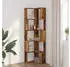 vidaXL Eck-Bücherregal 5 Böden Altholz-Optik 50x50x179cm (852589)