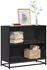 vidaXL Bücherregal Schwarz 80,5x35x76cm Holzwerkstoff (849104)