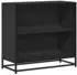 vidaXL Bücherregal Schwarz 80,5x35x76cm Holzwerkstoff (849104)