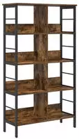 vidaXL B&uuml;cherregal Ger&auml;ucherte Eiche 82 x 32 x 144,5 cm Holzwerkstoff