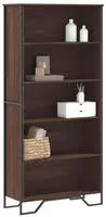 vidaXL B&uuml;cherregal Braun Eichen-Optik 80x31x169 cm Holzwerkstoff