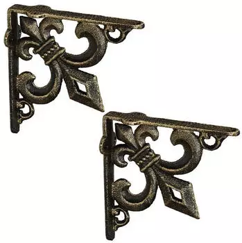 Relaxdays Regalwinkel Vintage 15kg, Bronze (450 g)