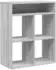 vidaXL Bücherregal Sonoma-Grau 66x31x80cm Holzwerkstoff (860297)