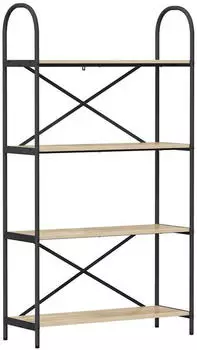 vidaXL B&uuml;cherregal Sonoma-Eiche 80x30x146cm Holzwerkstoff