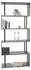 MCW Bücherregal MCW-A27 Standregal 3D-Struktur 5 Ebenen 80x183x30cm (MCW-A27)