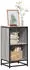 vidaXL Bücherregal Grau Sonoma 40x35x76cm Holzwerkstoff (849097)