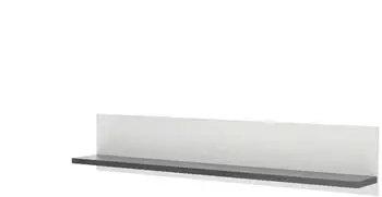 IMV Sherwood Wandregal Pinie wei&szlig; 160x30x21cm