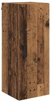 vidaXL Wandschrank Altholz-Optik 34,5x34x90cm Holzwerkstoff (882607)