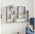 vidaXL Wandregal Holzwerkstoff Betongrau 96x12x64cm (840803)