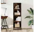 vidaXL Bücherregal Räuchereiche 40x35x139cm Holzwerkstoff (849126)