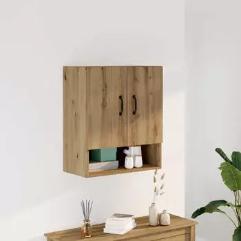 vidaXL Wandschrank Handwerker-Eiche 60x31x70cm Spanplatte (857068)