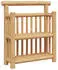 vidaXL Wandregal 2 Böden Bambus 40x13x44cm (4106586)