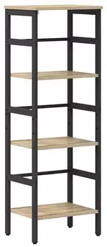 vidaXL B&uuml;cherregal Sonoma-Eiche 40x29,5x115cm Holzwerkstoff