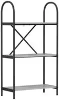 vidaXL B&uuml;cherregal Graues Sonoma 60 x 30 x 109 cm Holzwerkstoff