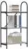 vidaXL Bücherregal Grau Sonoma 60x30x109cm Holzwerkstoff (879920)