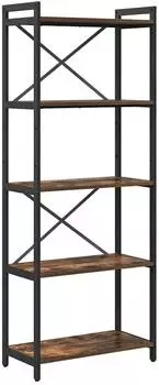 vidaXL B&uuml;cherregal Holzwerkstoff R&auml;uchereiche 60x30x155cm (868385)