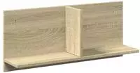 vidaXL Wandschrank 70x16,5x30 cm Sonoma Eiche Holzwerkstoff