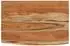 vidaXL Wandregal Massivholz Akazie Baumkante 70x40x3,8cm (370297)