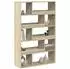 vidaXL Raumteiler Sonoma-Eiche, Holzwerkstoff, 100x33x156,5cm (3309494)