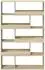 vidaXL Raumteiler Sonoma-Eiche, Holzwerkstoff, 100x33x156,5cm (3309494)
