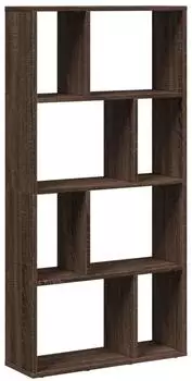 vidaXL B&uuml;cherregal Holzwerkstoff Eichen-Optik 60x20x120,5 cm (858153)