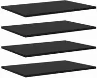 vidaXL Regalbrett 3 Ebenen 4 stk. 60 x 40 x 1,5 cm Holzwerkstoff