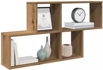 vidaXL Wandregal Artisan-Eiche 100x18x53 cm Holzwerkstoff (856593)