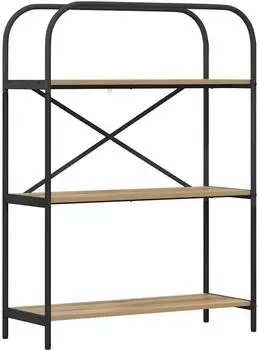 vidaXL Standregal, Holzwerkstoff, modern