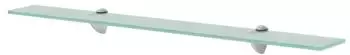 vidaXL Schweberegal Glas 80x20cm, 8mm (243783)