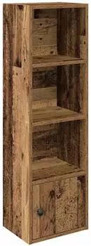 vidaXL B&uuml;cherregal Altholz-Optik 31x24x102cm Holzwerkstoff (860344)