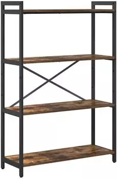 vidaXL B&uuml;cherregal ger&auml;ucherte Eiche 80x30x120cm Holzwerkstoff (868421)