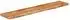 vidaXL Wandregal rechteckig Akazienholz Baumkante 90x20x3,8cm (370275)