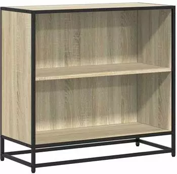 vidaXL B&uuml;cherregal Sonoma-Eiche 80,5x35x76 cm Holzwerkstoff (849105)
