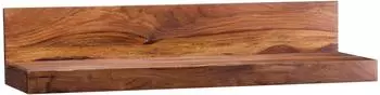Finebuy Wandregal Sheesham Massivholz 80cm (SuVa2533_1)