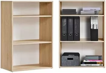 mokebo Der B&uuml;cherwurm B&uuml;cherregal Holz, 60x91x34,5cm