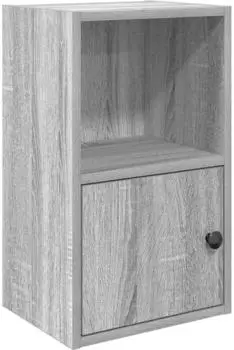 vidaXL B&uuml;cherregal Holzwerkstoff Grau Sonoma 31x24x52cm (860324)