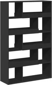 vidaXL B&uuml;cherregal schwarz 100x33x156,5 cm Holzwerkstoff (3309340)