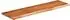 vidaXL Wandregal rechteckig Akazienholz Baumkante 90x30x3,8cm (370287)