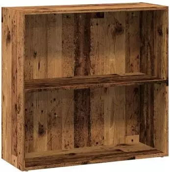 vidaXL B&uuml;cherregal Altholz-Optik 80x30x77cm Holzwerkstoff (857929)