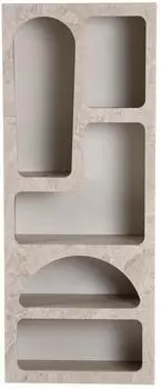 Hanah Home B&uuml;cherregal Sandstone, melaminbeschichtete Spanplatte, 150x60x32cm (563NRD1302)