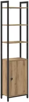 vidaXL B&uuml;cherregal Artisan-Eiche 40x24x161cm Holzwerkstoff