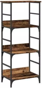 vidaXL B&uuml;cherregal Altholz-Optik 50x33x117,5 cm Holzwerkstoff (857466)
