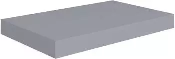 vidaXL Schweberegal grau 40x23x3,8cm MDF (323847)