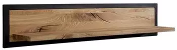 Massivmoebel24 Villanders 115 Wandregal Wildeiche natur ge&ouml;lt 170x22x24cm (48-350-200-0015)