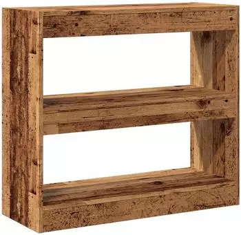 vidaXL B&uuml;cherregal/Raumteiler Altholz-Optik 80x30x72cm (856814)
