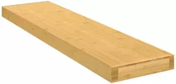 vidaXL Wandregal Bambus 80x20x4cm (352734)
