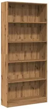 vidaXL B&uuml;cherregal Artisan-Eiche 80x24x176cm Holzwerkstoff (857861)